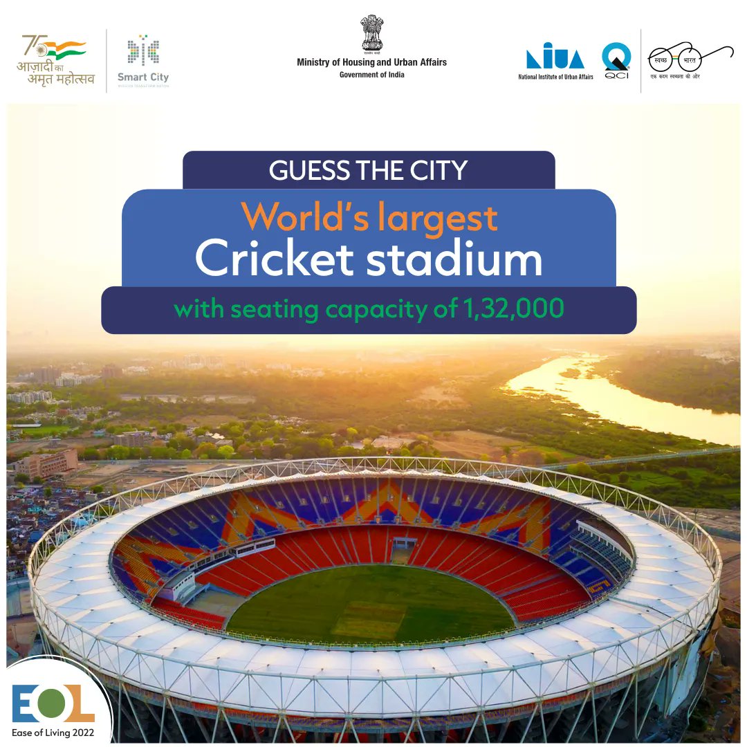 Can you guess the City? Share your opinion: buff.ly/3Zq6PxJ #easeofliving2022 #YeMeraSheharHai #mycitymypride