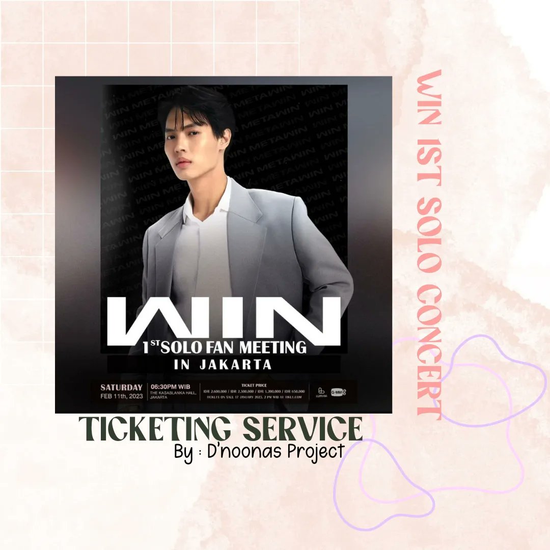 dnoonasproject's tweet photo. DNOONAS is coming for LIMITED SLOT JASTIP #Win1stFMJKT

So, mau nntn brng dan gila2an brng Win? Bagi yg ga smpt war, don't worry? Atau blm cukup dana tapi mau banget nonton bs join jastip di kita ya.
Info lengkap langsung kontak kami ya https://t.co/LLZyAxXvFQ