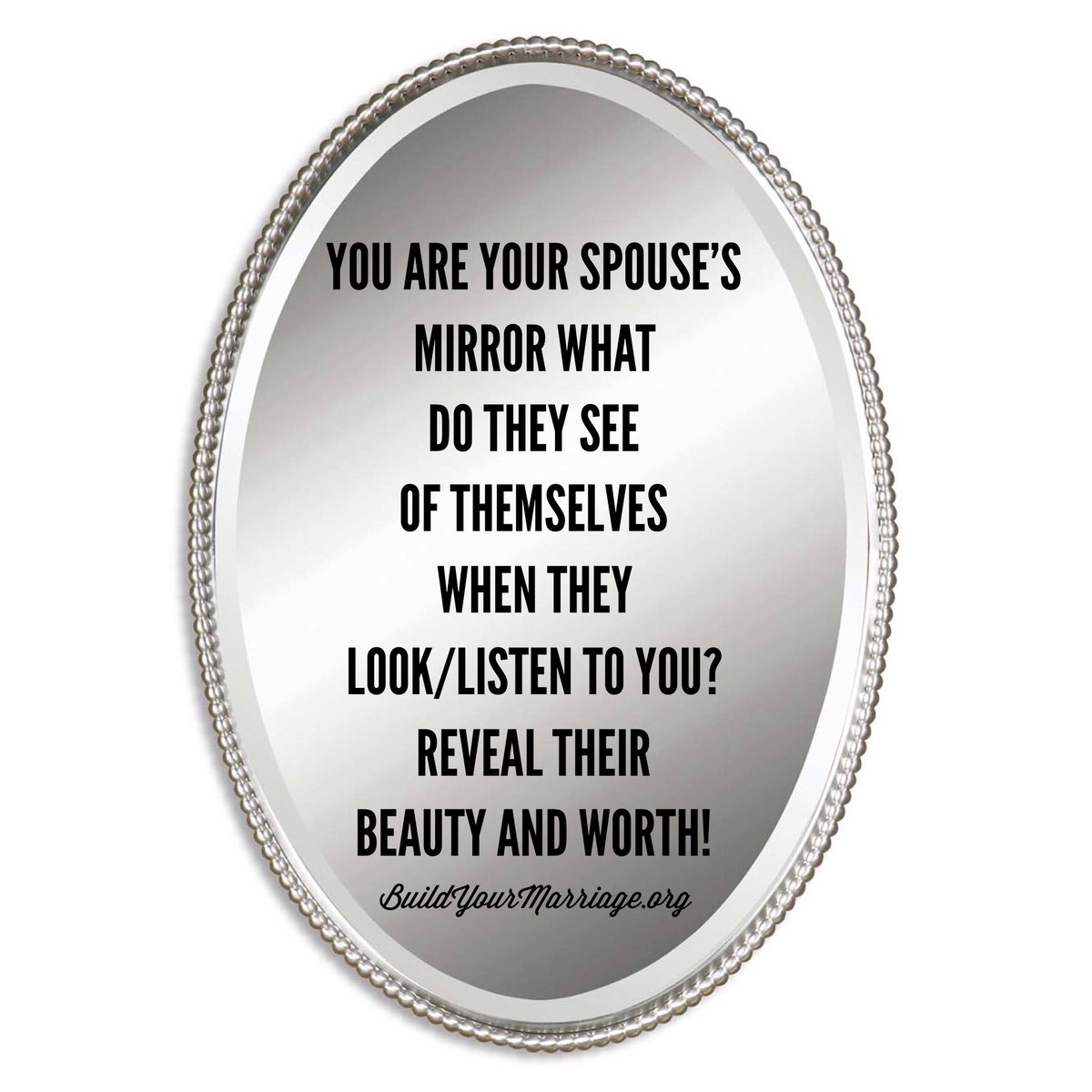 This is subtle and significant for you as you #BuildYourMarriage. Pay attention to THIS as you go through the week... #reflection #marriage #value #worth