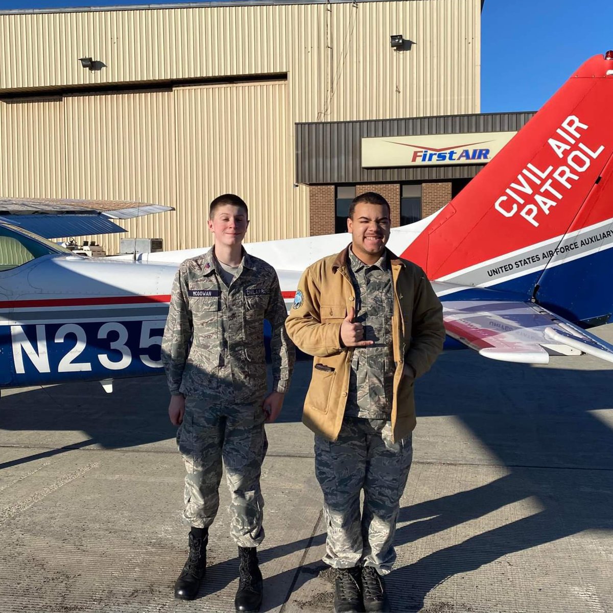 Recently, the Civil Air Patrol’s Southern Tier Cadet Squadron held a promotion ceremony at Greater Binghamton Airport. Many cadets and adult mentors received promotions and awards. Some of those Cadets took their first orientation flights in a CAP airplane. <a href="/ny292cap/">Southern Tier Composite Squadron, Civil Air Patrol</a>