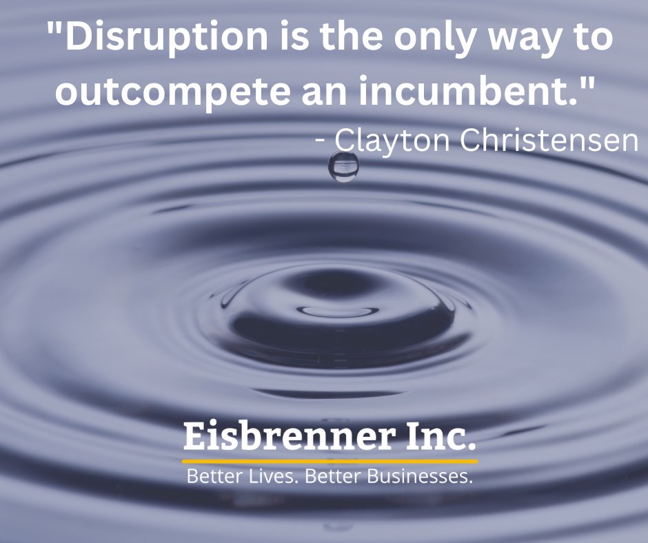 Disruption is all around us! It's not just about the major industries that make headlines, but it's also about the small ways that we can shake things up in our everyday lives.
#disruption #innovation #thinkingoutsidethebox #challengingthestatusquo #everydaydisruption