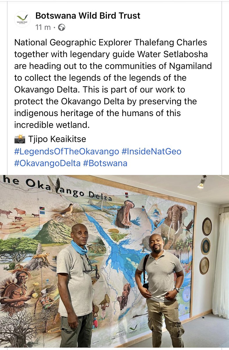 These are the stories I always wanted to tell #LegendsOfTheOkavango #InsideNatGeo