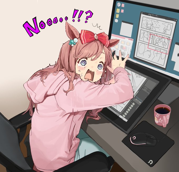 ひいええええーーー!!??ななななんで見てるんですかあああああーーーーー!!? 