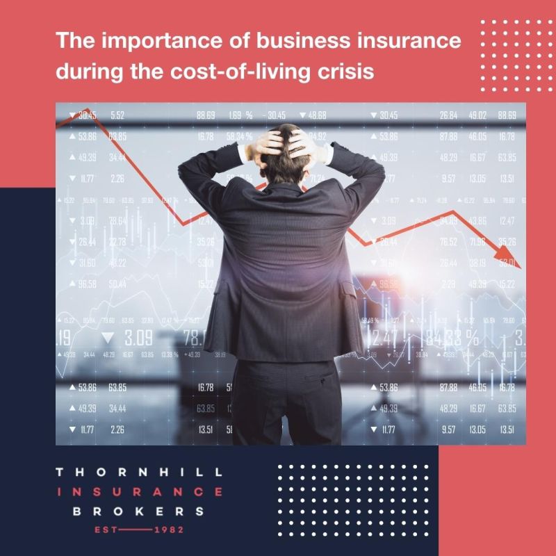 Why is business insurance vital during the cost-of-living crisis?
As well as providing cover against risks including theft and property damage, insurance can also help with financial setbacks, including:
👉The insolvency of a trading partner
👉Non-payment of invoices
👉Cybercrime