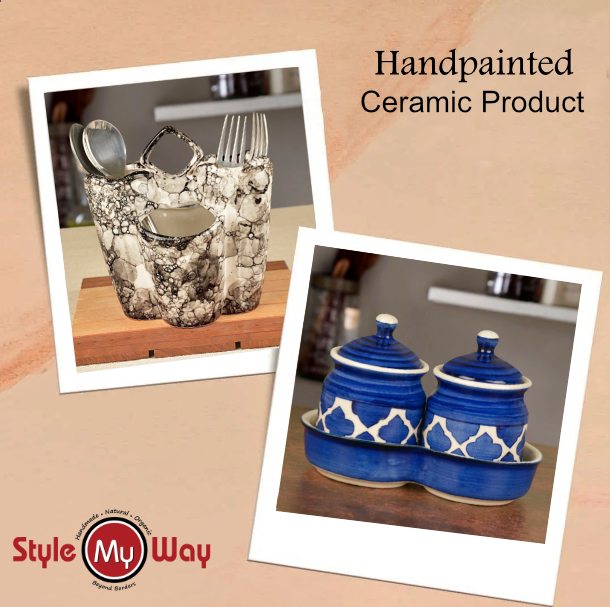 stylemywaydecor's tweet image. Handpainted Ceramic Kitchen Storage Products
Shop now : stylemyway.com/dining
#cutlerystand #picklejar #condimentset  #penstand #spoonholder