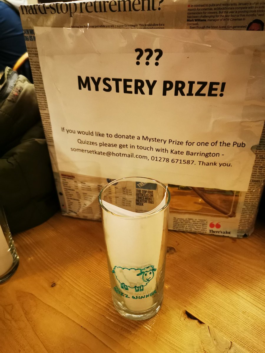 KateBShark's tweet photo. The first Charity Pub Quiz, in aid of @AgeUKSomerset, at #thelambinn #spaxton was a great success. Congratulations to the winners Some Squids. Almost all the tables were taken so my advice is to arrive early for the next one on Sunday 5th Feb. #pubquiz #Somerset https://t.co/AccAErgcm2