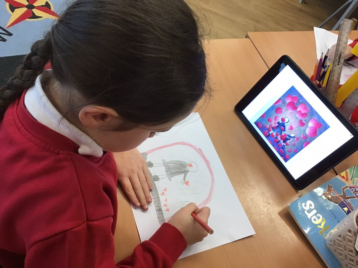 HGPAMrsVernon's tweet photo. We spend time exploring the Mackenzie Thorpe art gallery. We were inspired to create our own work in his style #harrowgateacademy #harrowgateart #harrowgateculturalcurriculum @artistmackenzie https://t.co/Hi5LQ26cJV