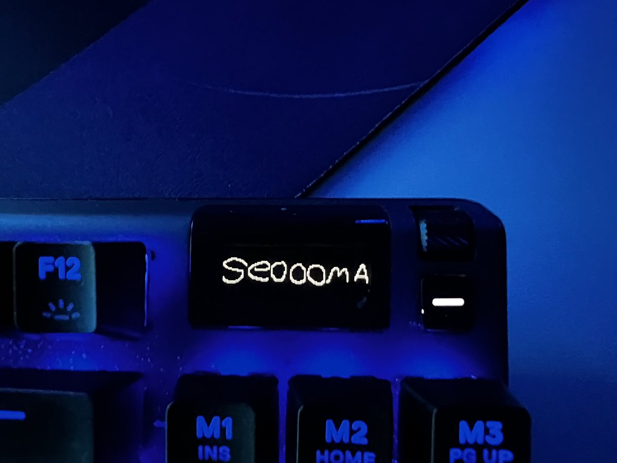 ooma_Zafe's tweet photo. New colour w setup? https://t.co/mYRosD5JZE