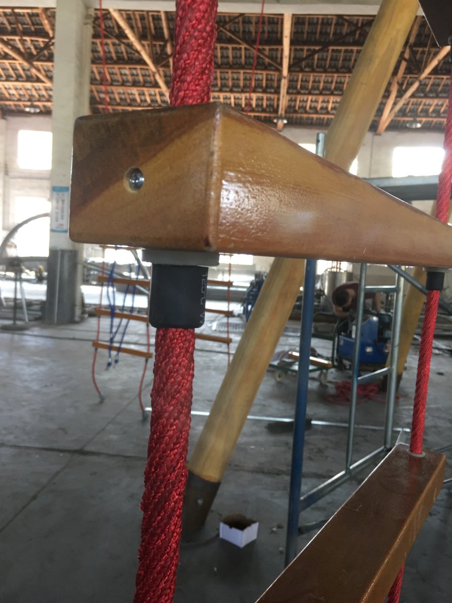 UrbanConceptCN's tweet photo. It's all about details. Rope net climbing equipment in production.
Check https://t.co/egxCV5gIE7 for more info.

#play #playground #playgroundequipment #playsets #playgrounds #outdoorplayground #ropenet #outdoorplay https://t.co/GJFtUQslJJ