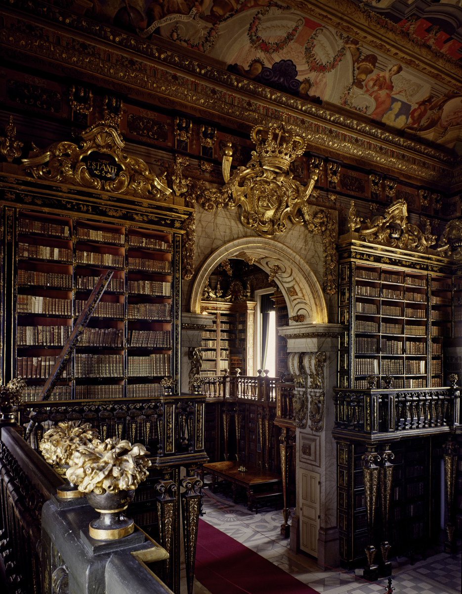 Biblioteca Joanina, Coimbria, Portugal, Massimo Listri Photography