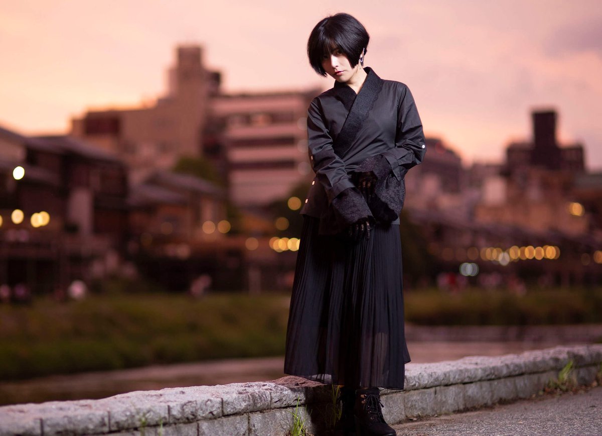 Tak_kuden's tweet photo. #着物を愛する人の洋服
#和モード
#和洋折衷コーデ
#和ロリ
#和ゴス
#ファッションデザイン
#kimono #fasiondesign https://t.co/JHCeFX6qgR