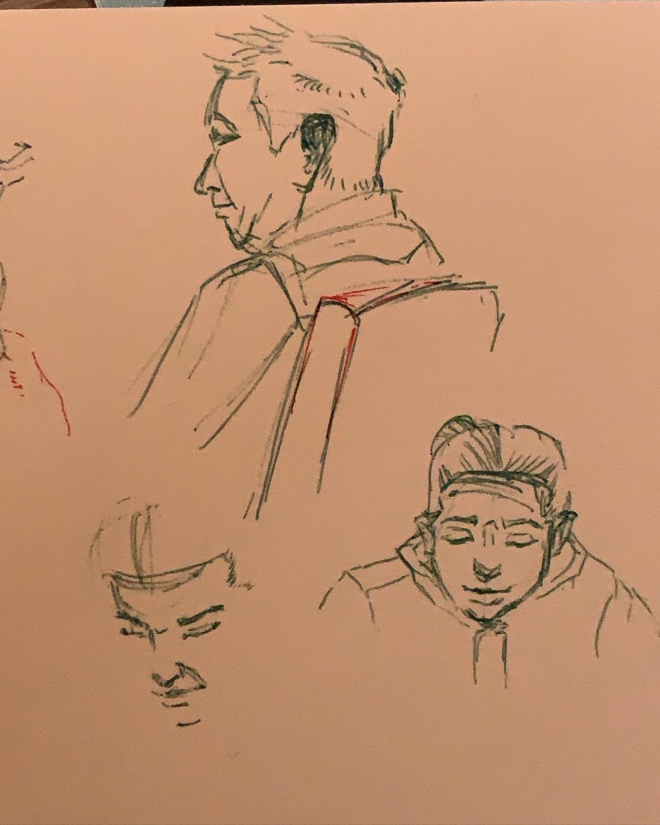 AnimatesBince's tweet photo. Some more #cafesketches from this week! #inkonpaper #cafesketch #peopledrawing https://t.co/xZcWxE9xlz
