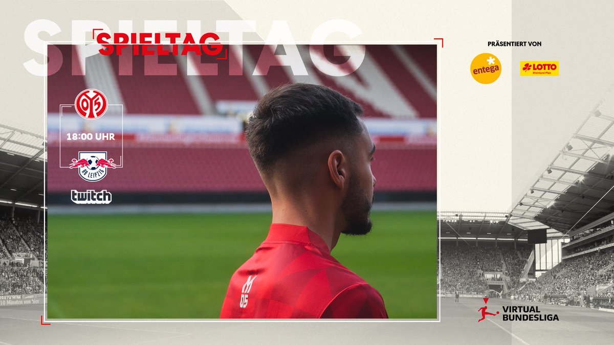 Mainz 05 eSPORTS (@mainz05esports) on Twitter photo 🚨Vorverlegter 𝟏𝟕. 𝐒𝐩𝐢𝐞𝐥𝐭𝐚𝐠 in der <a href="/vbl_official/">VBL | WOW VIRTUAL BUNDESLIGA</a> 🚨
⠀⠀
⏰ 18.00 Uhr⠀⠀⠀⠀
🆚 <a href="/rblzgaming/">RBLZ GAMING</a>
📺 twitch.tv/mainz05esports
#VBL I #VBLCC I #FIFA23 I #Mainz05 🚨Vorverlegter 𝟏𝟕. 𝐒𝐩𝐢𝐞𝐥𝐭𝐚𝐠 in der <a href="/vbl_official/">VBL | WOW VIRTUAL BUNDESLIGA</a> 🚨
⠀⠀
⏰ 18.00 Uhr⠀⠀⠀⠀
🆚 <a href="/rblzgaming/">RBLZ GAMING</a>
📺 twitch.tv/mainz05esports
#VBL I #VBLCC I #FIFA23 I #Mainz05