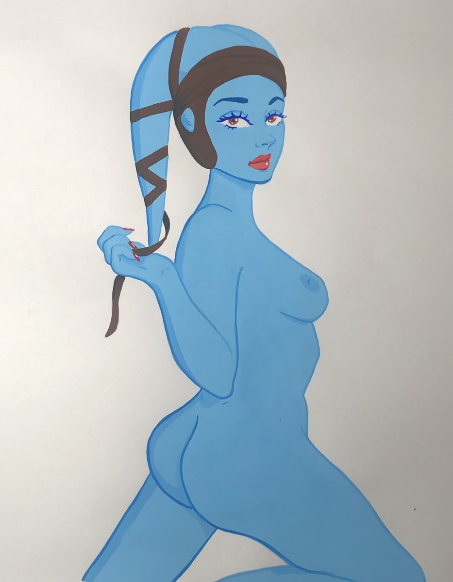 Babysnackss's tweet photo. 🍑 a lil study 🎀 #AaylaSecura #StarWars #clonewars https://t.co/iZGOxcFuxm
