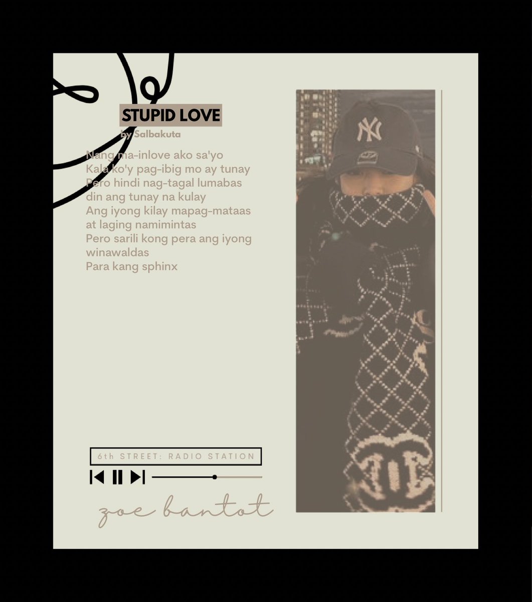 ㅤ

𖠄 ﹙  六番街  ﹚ 
ryou na pogi dedicated a
song for you, @sinixinta!

ㅤ