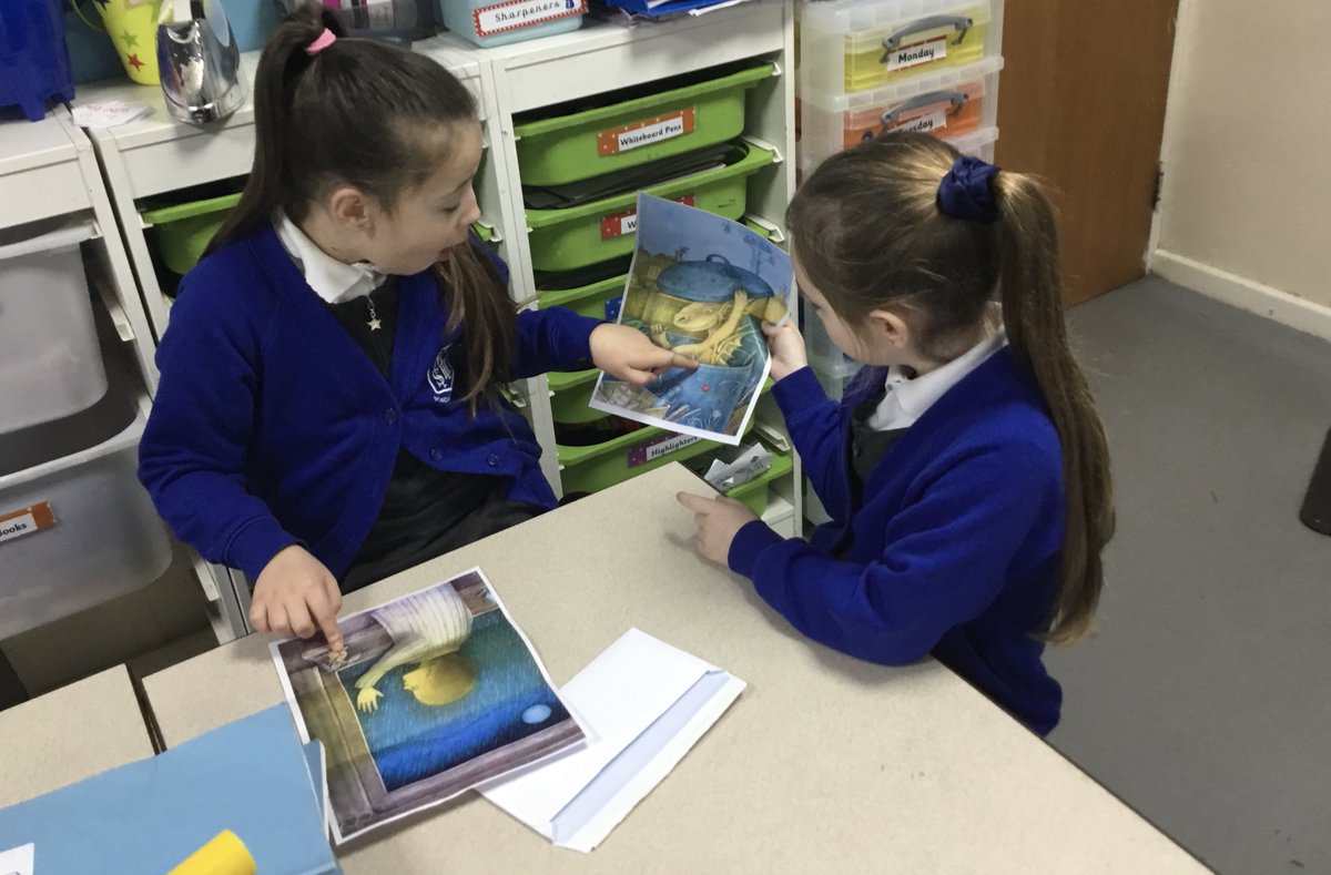 st_michaels_ham's tweet photo. ๐ Look what arrived in Year 2 yesterday! We looked for clues from our new text #TheDragonMachine to help us figure out where this golden dragon egg might have come from! ๐ @TheLCUK #SMITHEnglish #SMITHY2 https://t.co/LYD9DNY1ZT