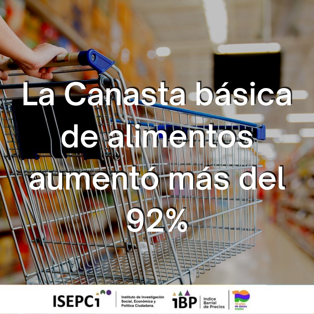 🚫EN 2022 LA CANASTA BÁSICA DE ALIMENTOS AUMENTÓ MÁS DEL 92%

m.facebook.com/story.php?stor…

<a href="/RBlancoLDS/">Rodrigo Blanco</a>