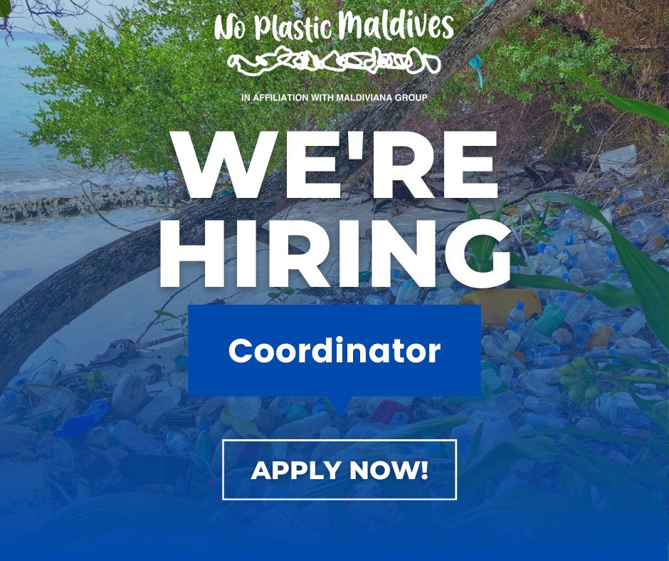NoPlasticMDV's tweet photo. If you're a motivated, talented individual looking for a new opportunity, we'd love to hear from you!

👉🏽 Click here to view the details and apply: https://t.co/yeRbTqScPM https://t.co/vzm6GFVcd6
