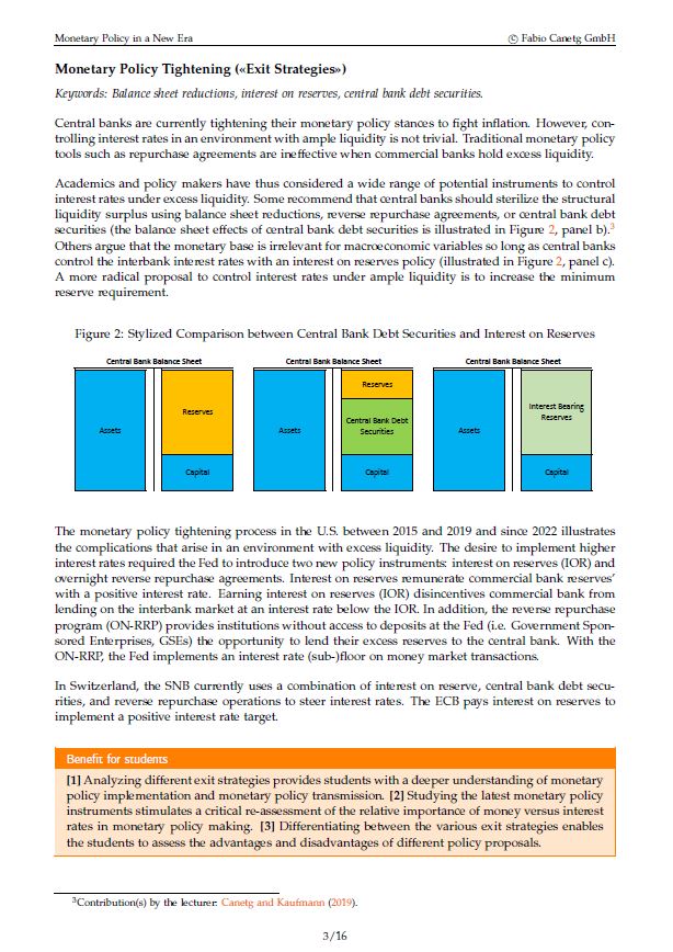fabiocanetg's tweet photo. 🥳 In spring, I once again teach the master seminar «Monetary Policy in a New Era» at the @UniNeuchatel. Students of the @unibern and @unifr can join, too (#BeNeFri) Find the updated syllabus here ➡️ https://t.co/MeXTIBbPMN https://t.co/r7OzN1IDku