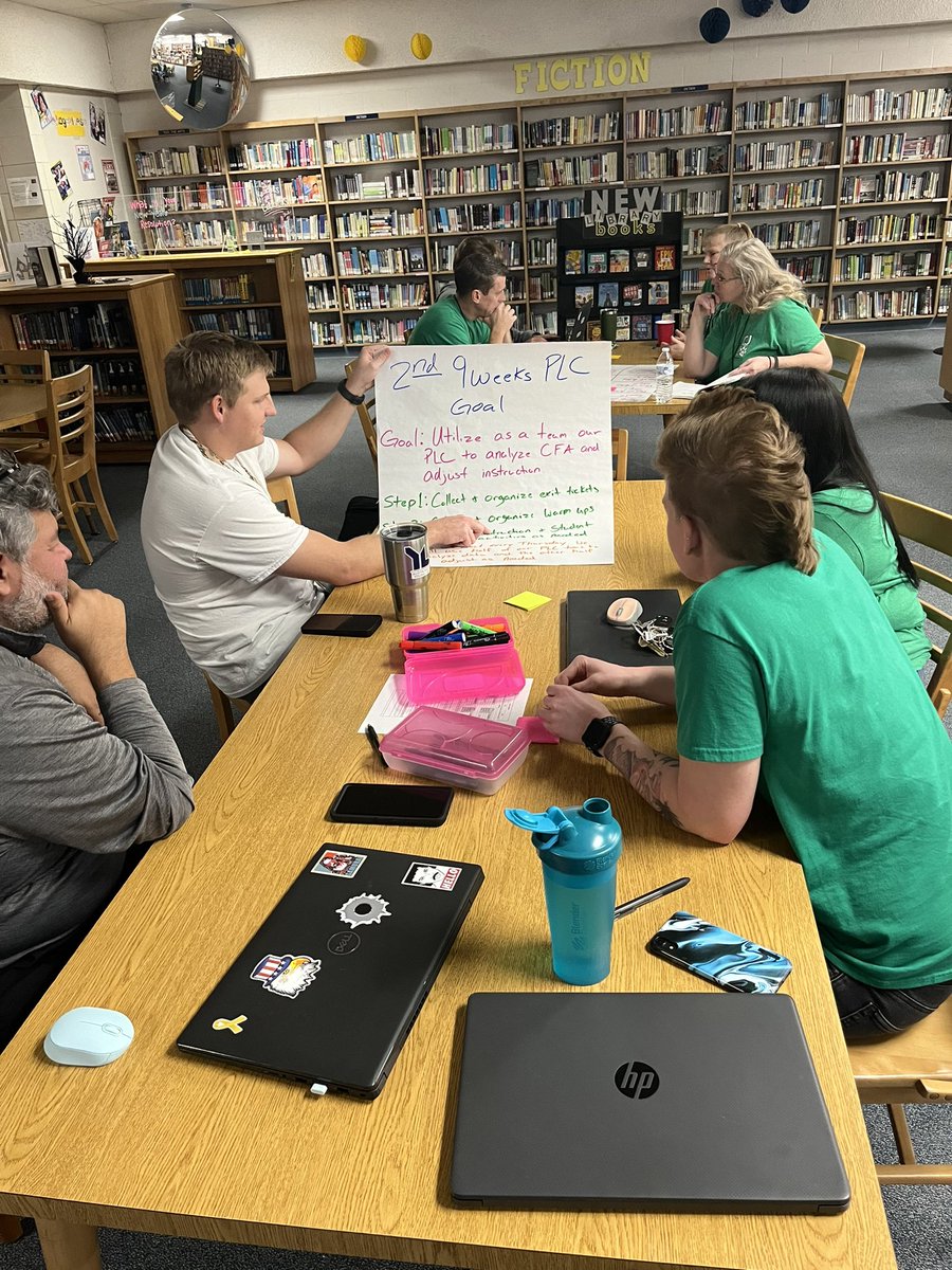 MsSeilheimer's tweet photo. These amazing teachers are true models of a growth mindset as they reflected on and adjusted their team’s PLC goals and action steps from first semester. Growth is always a win!! @mjwatts912 @kmlopez713 @stlucia03 @BrenhamISD https://t.co/HJ6tQ0FRf8