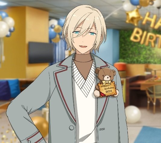 Tidak ada balon? Kukira akan selalu ada balon di tanggal ini ...

Namun, hanya dengan melihat kalian mengingat dan merayakan iniー Apa perasaan aneh di dada ini ..? Aku merasa senang? Fufu kurasa aku harus hidup lama agar dapat terus merasakan ini. Terima kasih, semuanya♪~