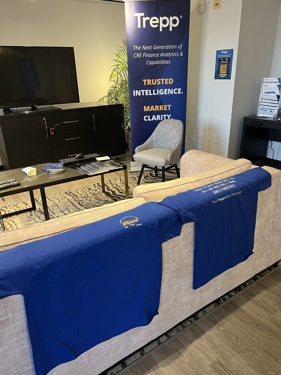 HayleyKeenPR's tweet photo. Sun is rising on Day 2 of #CREFCMiami. Looking forward to another insightful day of panels, meetings, and industry events. 

Come by room 412 today to meet the team and get some #Trepp swag

@TreppWire @CREFC #TheTreppWirePodcast https://t.co/yr6eF674ke