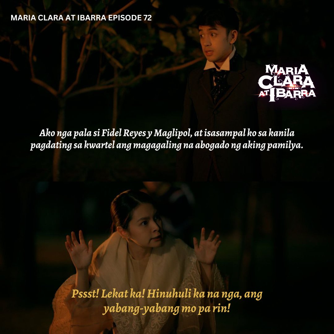 GMADrama's tweet image. Never a dull moment with these two talaga! HAHAHAH #MariaClaraAtIbarra #MCIMassArrest