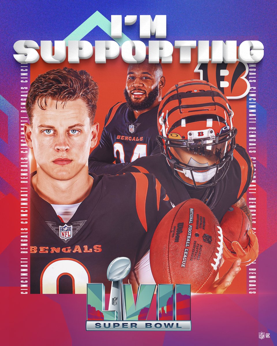 NFL UK & Ireland (@nflukire) on Twitter photo #RuleTheJungle !
RT if you're supporting the <a href="/Bengals/">Cincinnati Bengals</a> in the #NFLPlayoffs. #RuleTheJungle !
RT if you're supporting the <a href="/Bengals/">Cincinnati Bengals</a> in the #NFLPlayoffs.