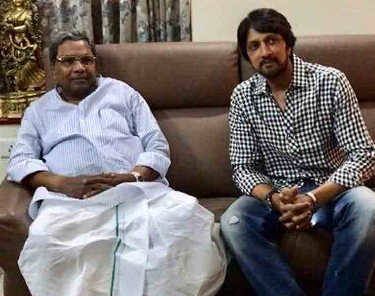 Anjan94150697's tweet photo. KARNATAKA EXCLUSIVE BREAKING:
#StarEntry: Ahead of Karnataka Polls the Congress gets ready to woo another Super Star of Karnataka on its Side.
Yes! Eyeing the Valmiki Community, Re-attempts are also being made to bring #KicchaSudeepa to the Congress fold
#KarnatakaElection2023 https://t.co/nfRhQrF1E5