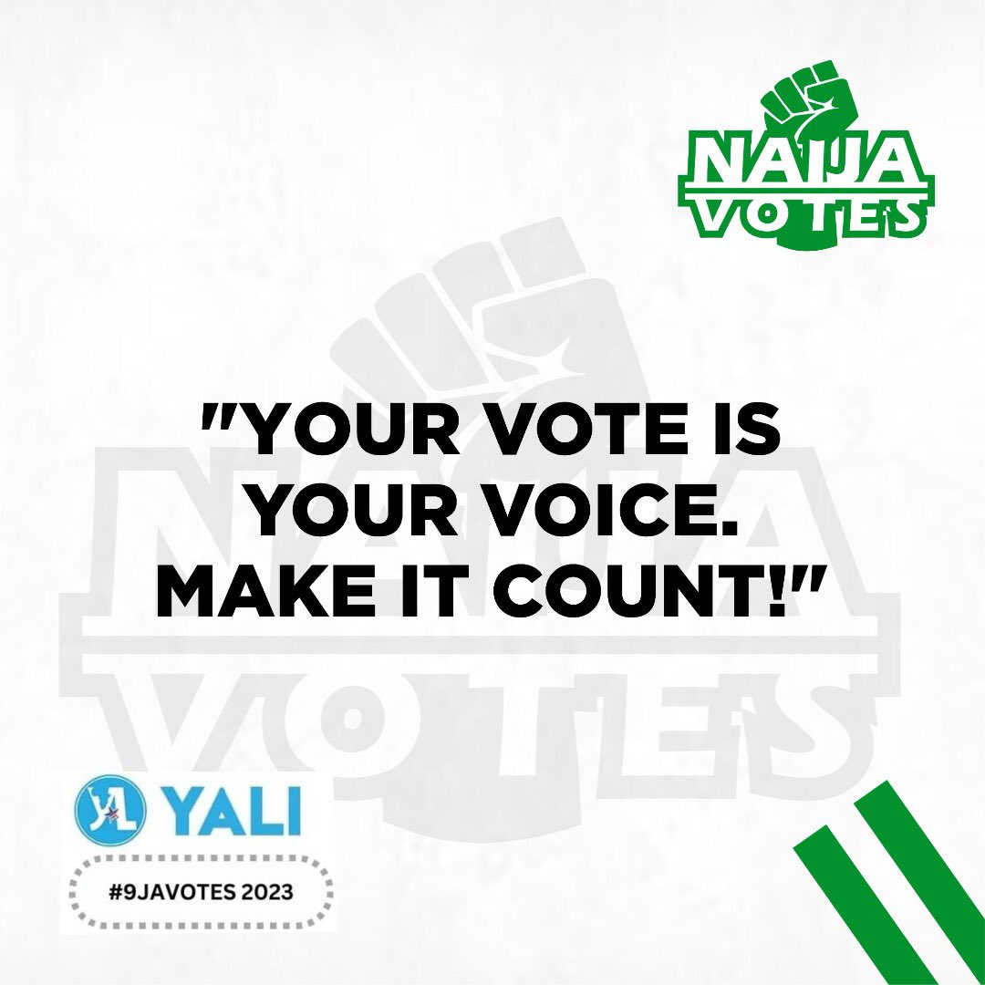 adjete_george's tweet photo. Don't let others decide your future. To vote in the coming #2023Elections, go #GetYourPVC.
The best time was yesterday and the next best time is NOW!…Go NOW! 

Let your PVC do the work!
#9JaVotes2023
@YALINetwork @MWFAANigeria @yalinetworklag 
#YALIVotes2023
#YALI9JaVotes2023 https://t.co/cHqawFxJBC