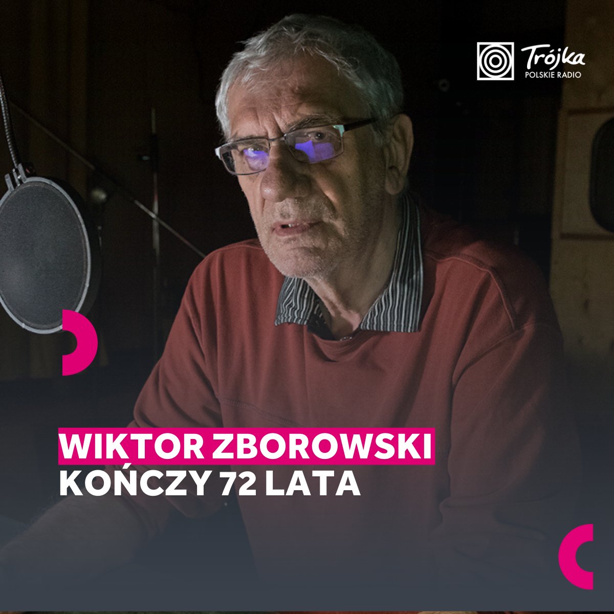RadiowaTrojka's tweet photo. 🥳 Wiktor #Zborowski to jeden z najbardziej charakterystycznych aktorów polskiej sceny. Posiada wielkie predyspozycje do ról komediowych. Po raz pierwszy na ekranie mogliśmy go zobaczyć w jednym z odcinków „Czterdziestolatka". https://t.co/z2X2rU88ck