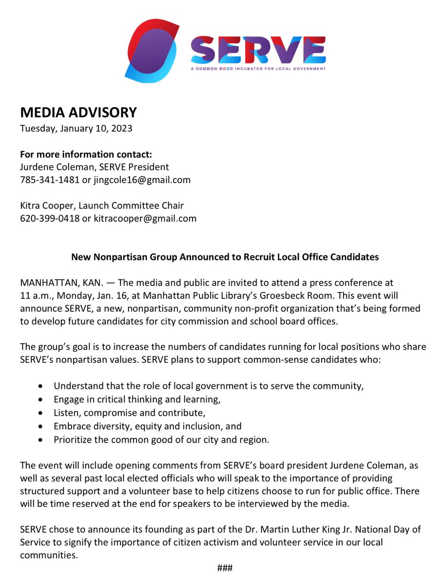 Interested in being more unfolded in Manhattan local government? #serve #servemhk #mhkserve