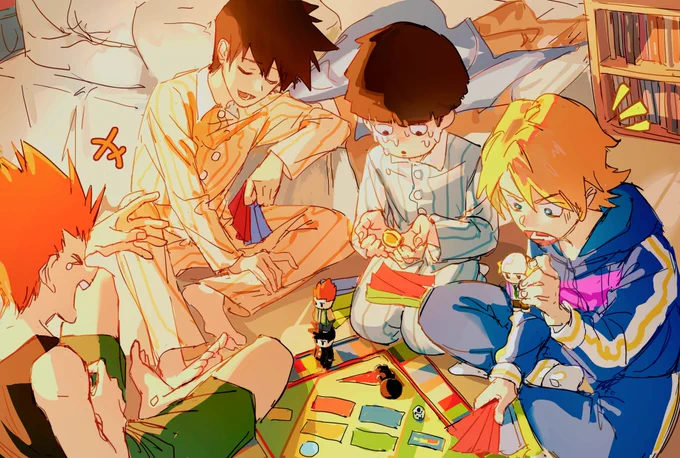 #モブサイコ100  #mobpsycho100 #花沢輝気#鈴木将#影山茂夫#影山律 