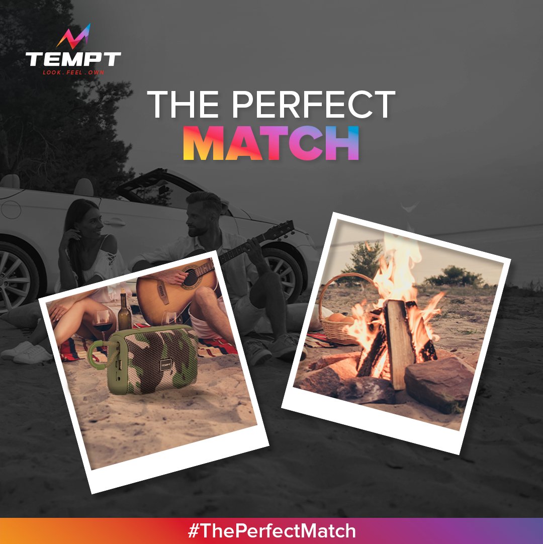 IndiaTempt's tweet photo. The perfect match for that relaxing evening on the beach?

Look no further than Tempt Juggler, our speaker with built in TWS!

Tempted? Visit us on https://t.co/4j8mN8Ug4f and get yours NOW!

#Tempt #TemptIndia #ThePerfectMatch #LookFeelOwn #TheNewYou #Juggler #Speaker #TWS https://t.co/Ui0nb9CeeW