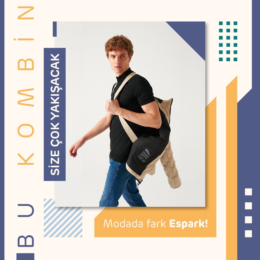 Avva'nın kış mevsimine uygun çanta gibi taşınabilir montunu görmüş müydünüz? 😎

Erkek giyimine yön veren birbirinden tarz parçalar size çok yakışacak!🧥👖🥾

#Espark #Avva #KombinÖnerileri #ModadaFarkEspark