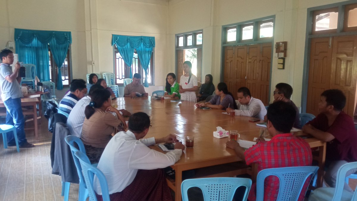 ABCMyanmarOrg's tweet image. Chinland CSO meeting in Kalay in 7 Dec 2022.

Around 20 CSO reps., attended the meeting.