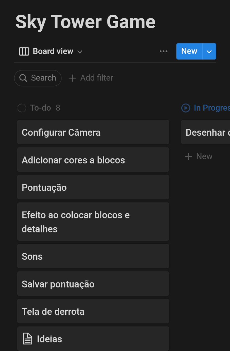 KaelGameDev's tweet image. trabalhando na listinha de funcionalidades que faltam no joguinho de janeiro e testando o @NotionHQ
novamente

#indiebr #gamebr