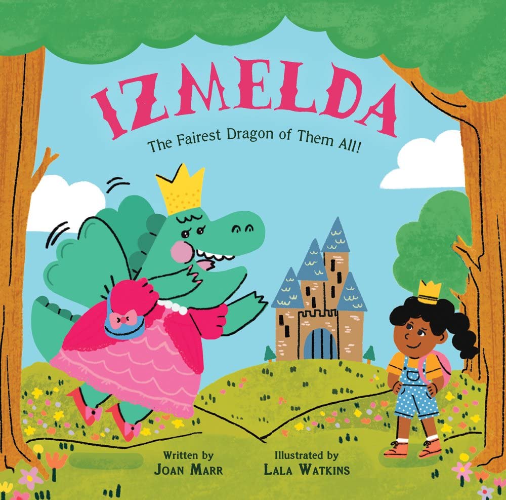 IT’S ALIVE!! The day has arrived—I’m unspeakably thrilled to announce the release of my debut #picturebook, IZMELDA THE FAIREST DRAGON OF THEM ALL! Released by @UnionSquareKids and illustrated by @WatkinsLala #kidlit #dragons #princesses