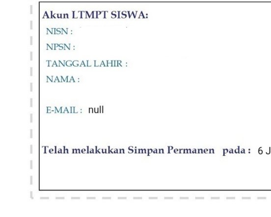salwa_nindy's tweet image. Mau nanya dong, yang kemaren ikut simulasi registrasi akun snbp, email-nya kaya gini juga nggak tulisannya?
#snbp #AMBISVERSE #SNPMBBPPP