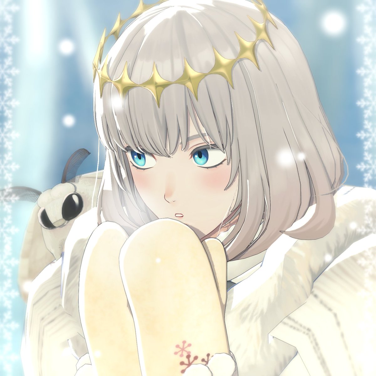 オベロン(Fate) 「オベロンとブランカ 」|ふくろう🦉のイラスト