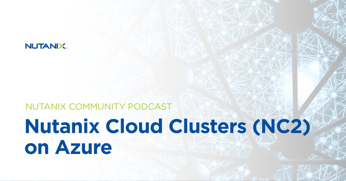 frontierbuzz's tweet photo. Nutanix is here to help you get your apps running where you want them: on-premises or in the public cloud. Check out how to get started with Nutanix Cloud Clusters (NC2) on Azure: https://t.co/lc37swDW7V https://t.co/rS2MCCoCHT