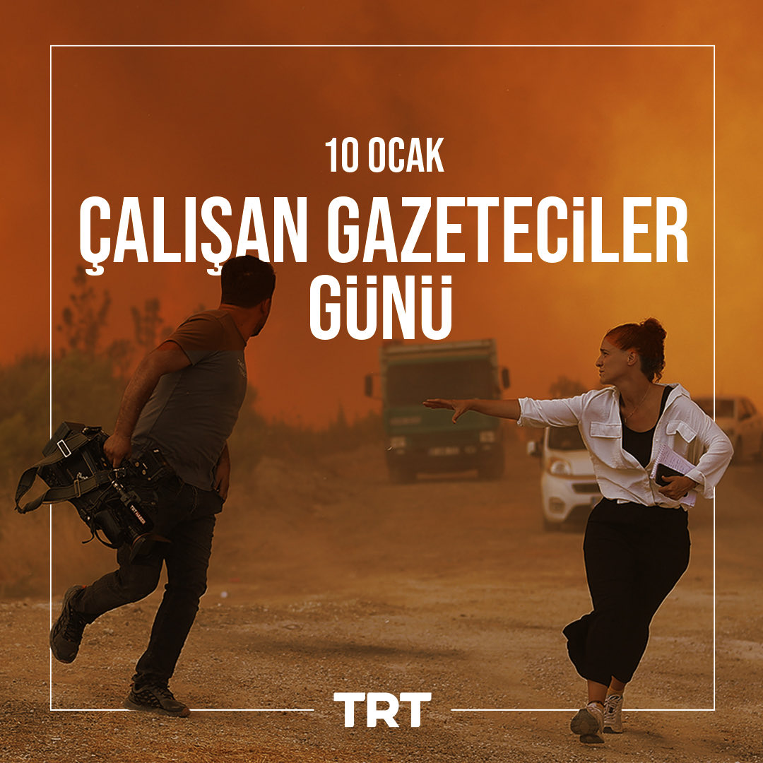 Mesleğini TRT çatısı altında başarıyla icra eden haber ailemizin kıymetli fertleri başta olmak üzere, gerçeğin peşinde her türlü zorlu koşullara göğüs geren ve toplumun doğru bilgiye erişme hakkını gözeten tüm basın mensuplarımızın #10OcakÇalışanGazetecilerGünü kutlu olsun.