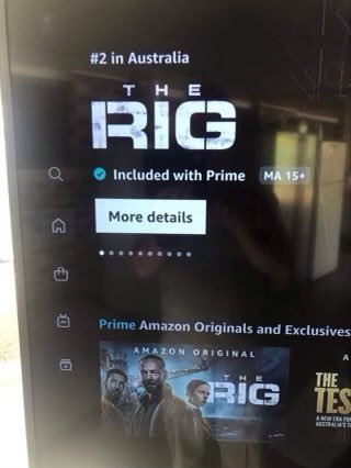 #TheRig is going global! No.1 on @PrimeVideo in Germany 🇩🇪 over the weekend, No.2 in Australia 🇦🇺 & No.3 in the big old USA 🇺🇸. Dream big folks!