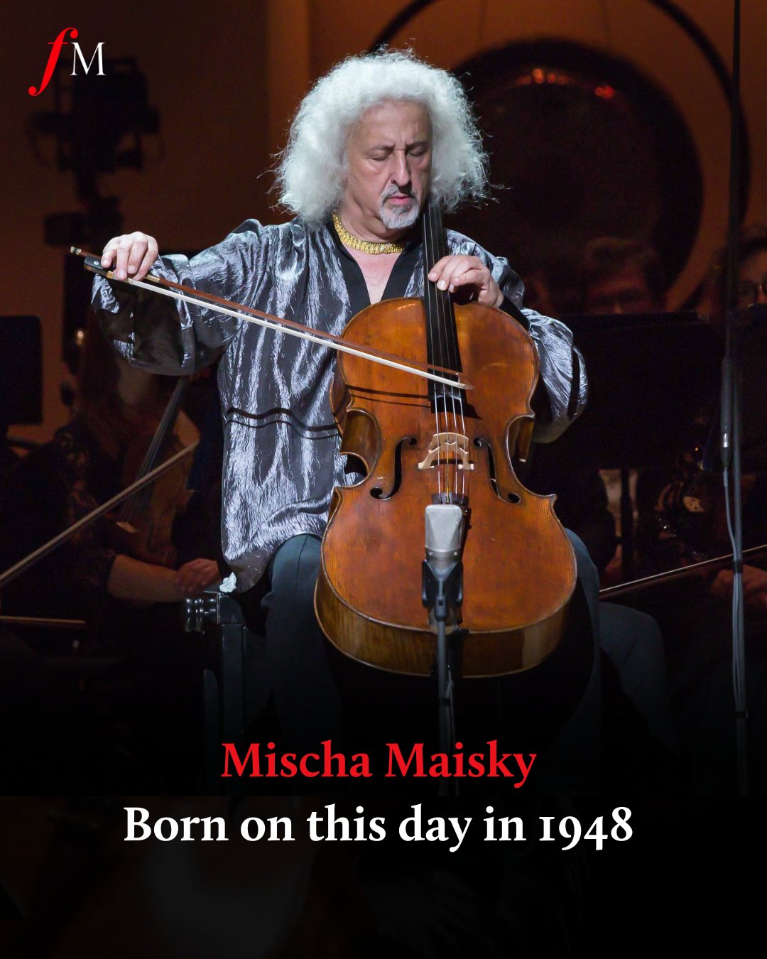 A very happy 75th birthday to star cellist and much-loved musician Mischa Maisky! 