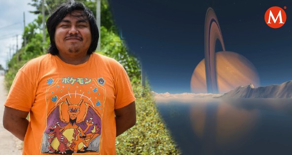 Milenio's tweet photo. #OrgulloMexicano | Participará en misión de la @NASA hacia luna de Saturno que podría albergar vida: él es Guillermo Adrián Chin Canché 🚀🇲🇽🪐 

El científico de 26 años ha salido adelante a pesar de las condiciones precarias en las que vive su familia

https://t.co/pusPIIYeyL https://t.co/BG3ASzblpx