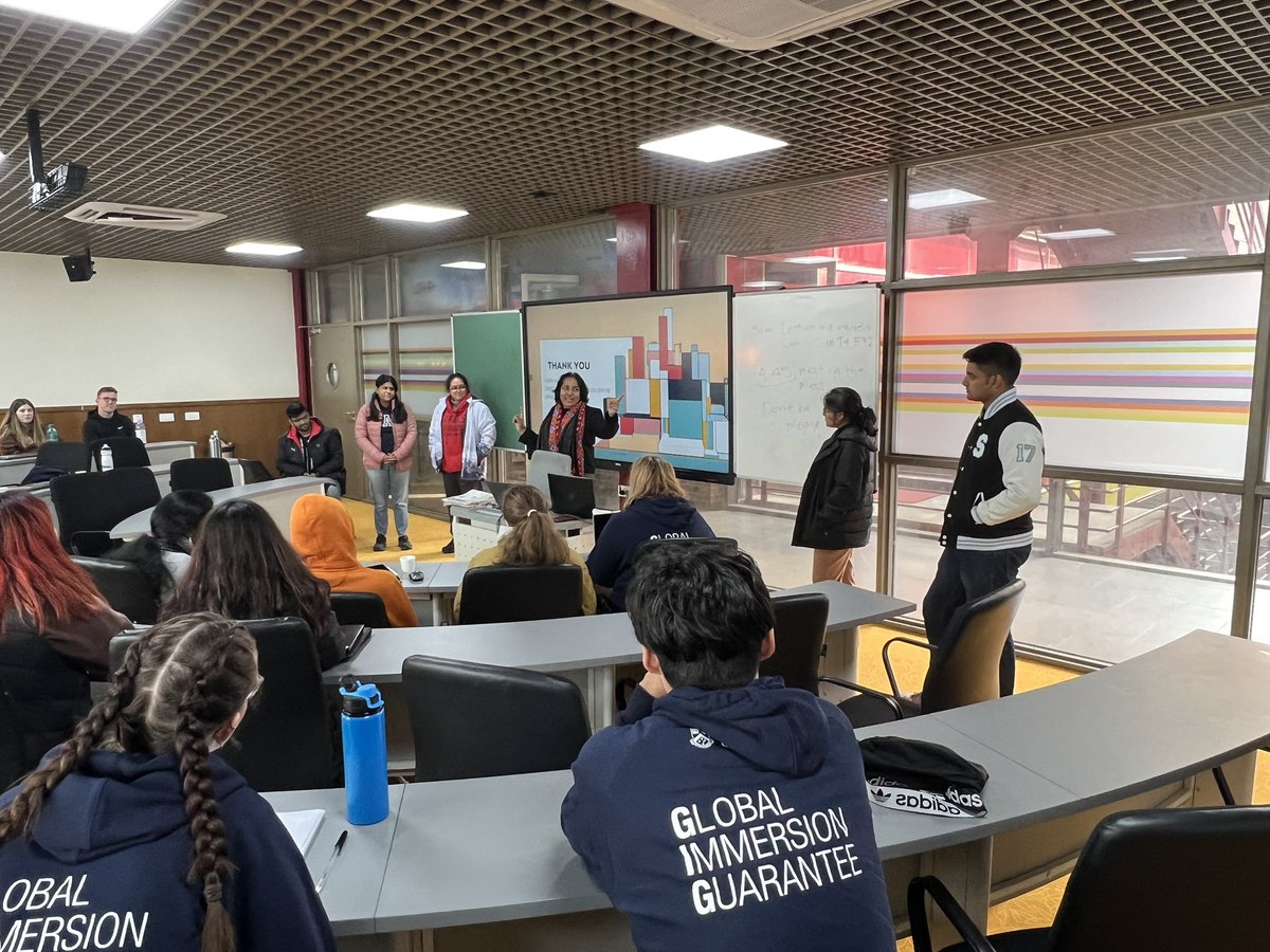 Sharon Yahalom (@drsharonyahalom) on Twitter photo It was great to catch up with fellow applied linguist, Prof. Nayak who ran a brilliant session for <a href="/MonashUni/">Monash University</a> students to introduce Indian languages & teach Hindi as part of the #MonashGIG program. The <a href="/JindalGlobalUNI/">JGU</a> students also helped out #MonashExperience <a href="/NewColomboPlan/">New Colombo Plan</a> It was great to catch up with fellow applied linguist, Prof. Nayak who ran a brilliant session for <a href="/MonashUni/">Monash University</a> students to introduce Indian languages & teach Hindi as part of the #MonashGIG program. The <a href="/JindalGlobalUNI/">JGU</a> students also helped out #MonashExperience <a href="/NewColomboPlan/">New Colombo Plan</a>