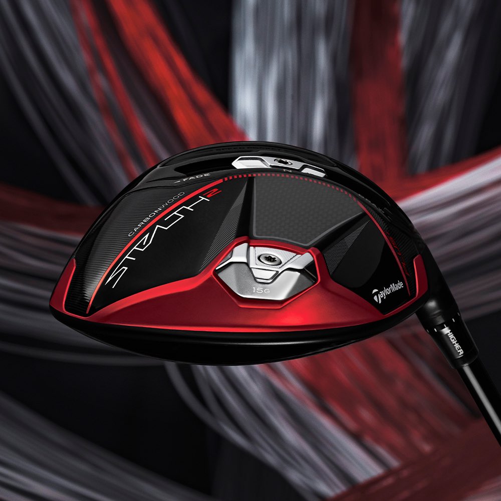 TaylorMadeGolf's tweet photo. More Carbon. More Fargiveness. 

The new #Stealth2Driver uses more carbon than any driver in our history, letting us reposition mass for better forgiveness &amp; stability. Add in a new 60X Carbon Twist Face &amp; you get #Fargiveness across the face.

Learn more: https://t.co/DmQ2onXFwN https://t.co/av1aMxCBQW