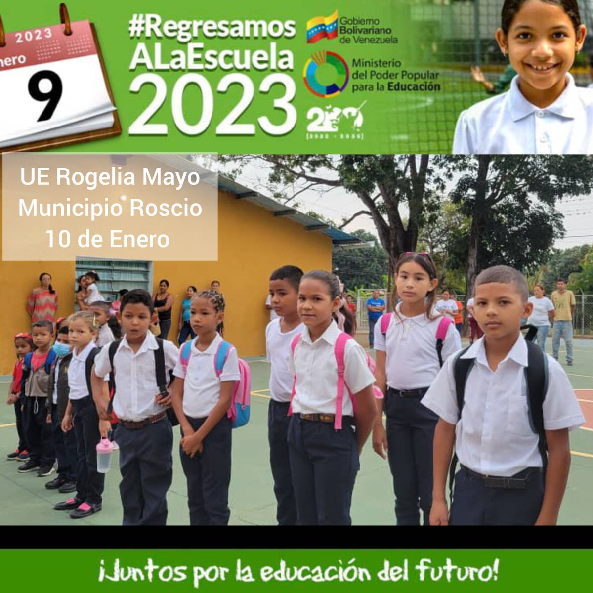 RedCircuital1's tweet photo. #RegresamosALaEscuela2023
@NicolasMaduro
@_laavanzadora
@mppeducacion
@yeseniahdz83 
@riverojilberto https://t.co/GAMG3urVZE