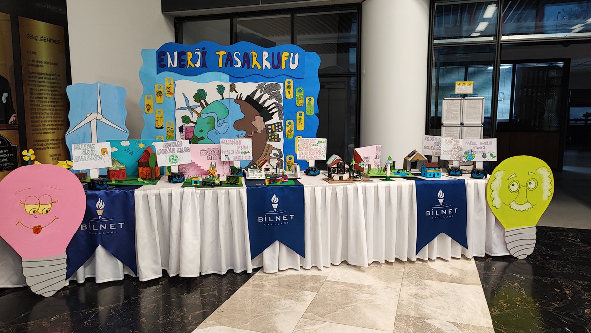 Hayat enerjiyse, gelecek tasarruftur. #bilnetokulları #enerjinikorudünyayıkoru