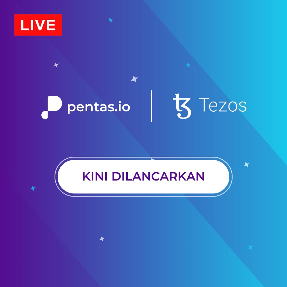 Kini Anda bisa mint NFT Anda di blockchain Tezos di Pentas!

Sebagai blockchain Proof of Stake yang dapat diupgrade sendiri dan hemat energi, Tezos unggul dengan 4 fitur unik ini:
⚡️ Biaya gas rendah
⚡️ Transaksi cepat
⚡️ Tata kelola on-chain
⚡️ Keamanan Smart contract 
⬇️